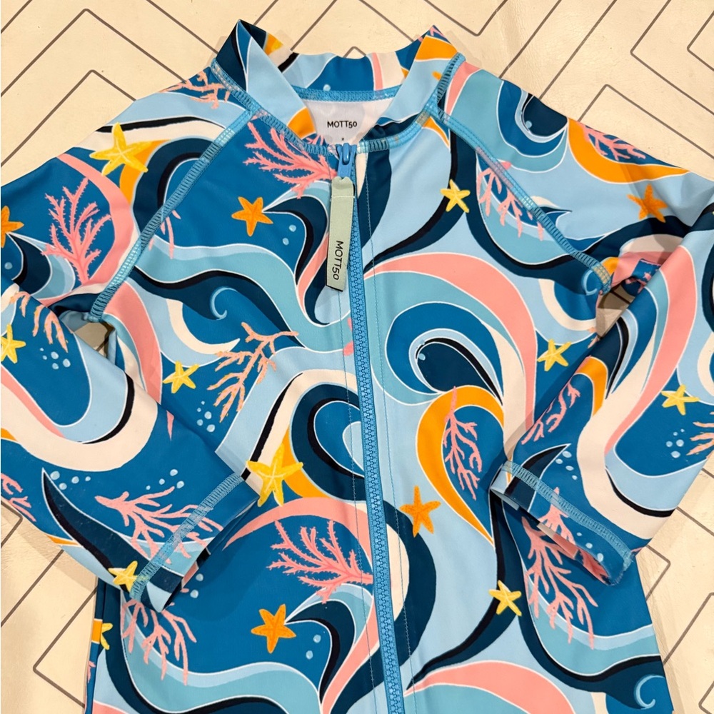 Mott50 x Maisonette Bright Wave Swimsuit - Picture 2 of 14